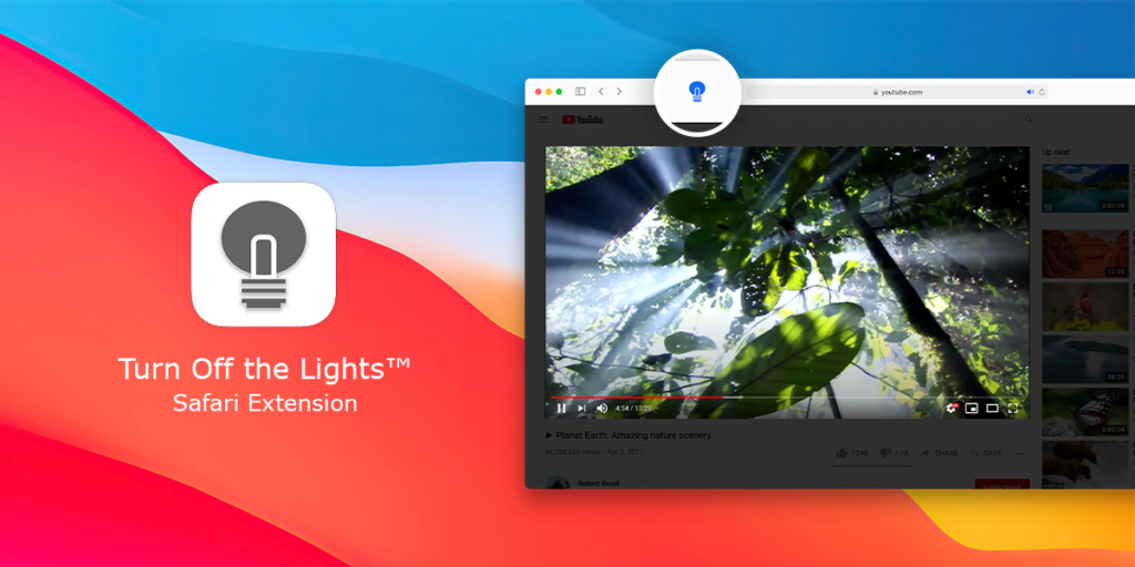 Turn Off the Lights for Safari - Using the new Safari Web Extension technology