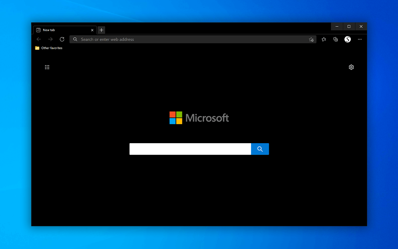 Microsoft Edge Dark Theme