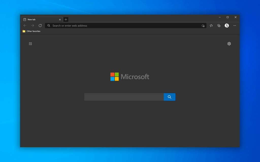 Dark Theme for Microsoft Edge