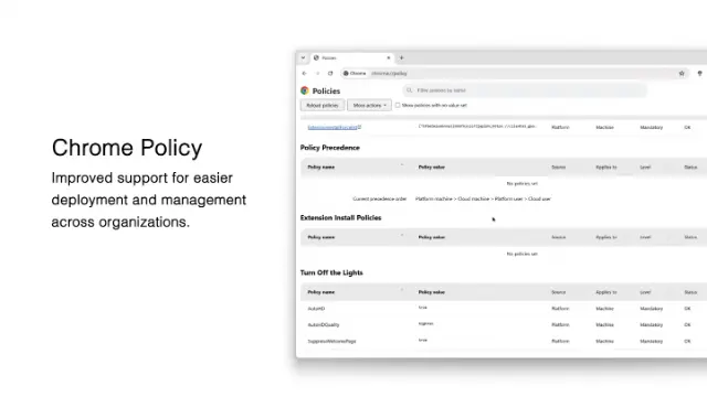 Chrome Policy