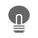 Turn Off the Lights Chrome extension gray lamp icon