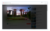 Turn Off the Lights Chrome extension - Atmosphere Lighting pink