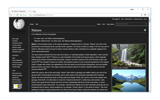 Turn Off the Lights Chrome extension - Night Mode enabled