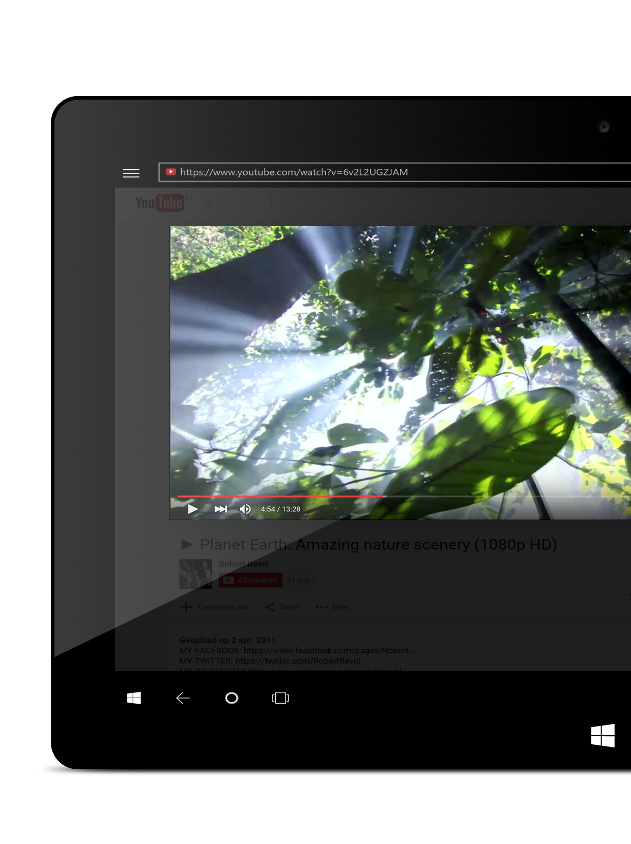 Turn Off the Lights Windows Store Tablet Mode