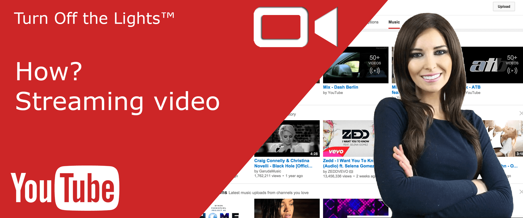 How to do a YouTube streaming video services (+2 apps)?