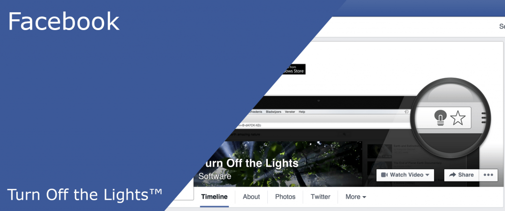 It can detect all the Facebook videos with the Turn Off the Lights browser extension