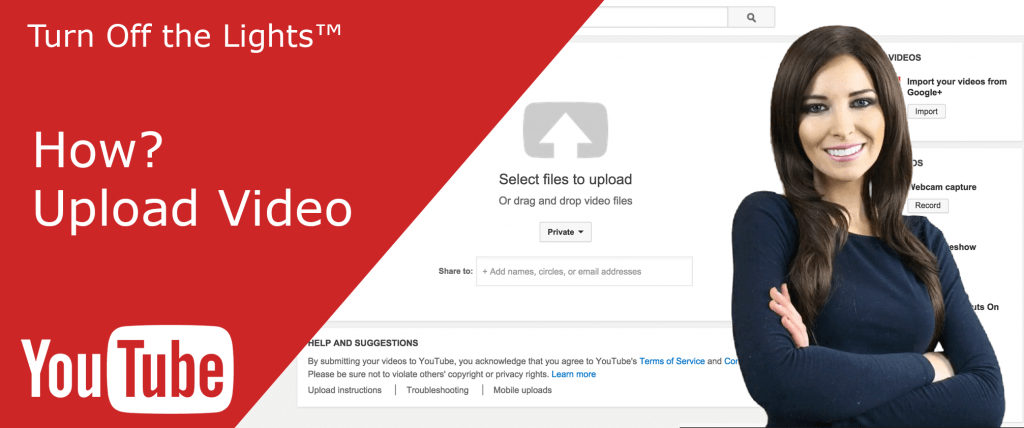 How to upload videos on YouTube