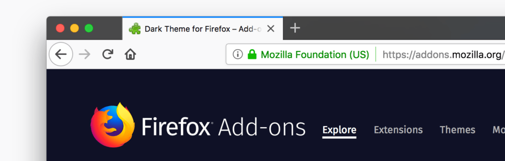 Firefox dark theme can be download from the Firefox add-on gallery