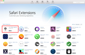 Safari App Extension for macOS
