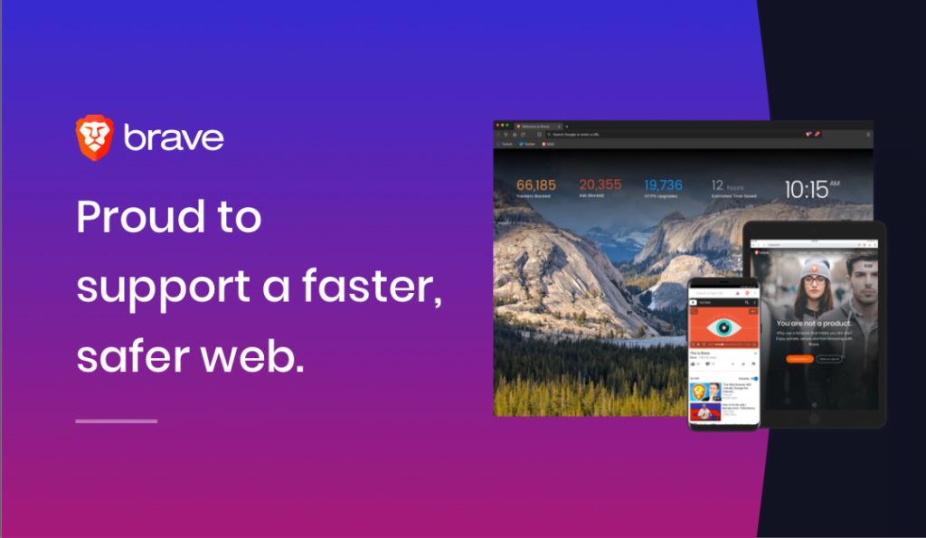 Brave extension in Brave web browser
