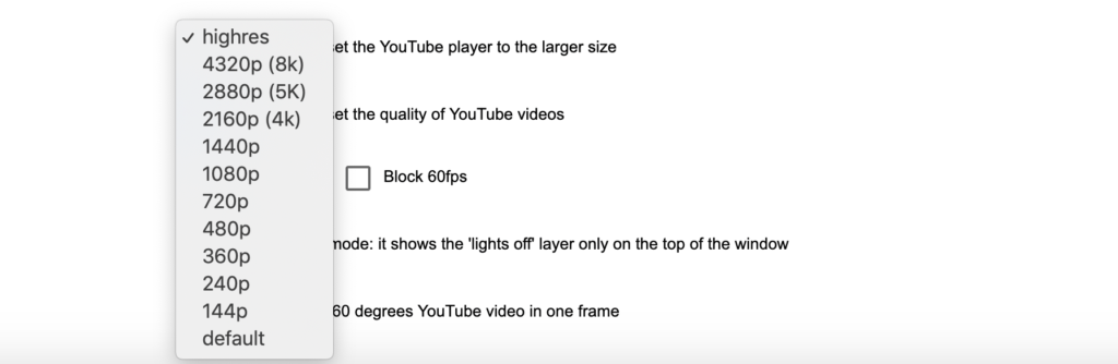 La función YouTube HD de Chrome con la extensión gratuita y más popular de Chrome Turn Off the Lights