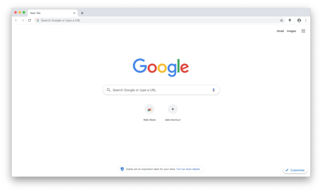 Google Chrome web browser