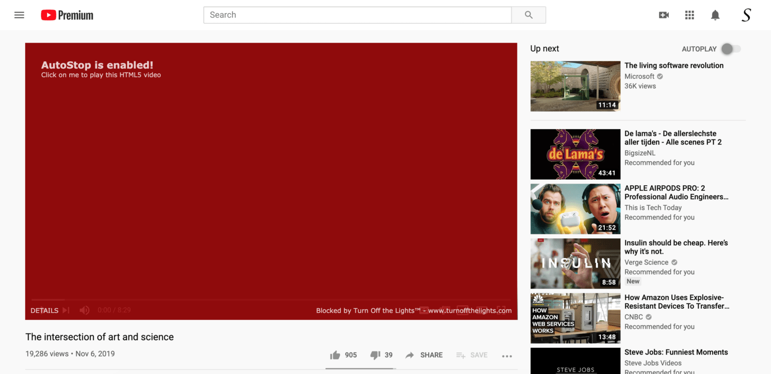 How to stop YouTube Videos from Automatically Playing in 3 easy steps?
