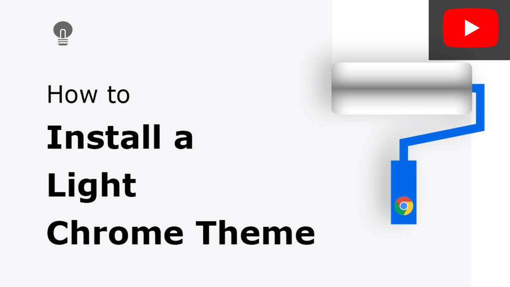 How to install a light Chrome theme