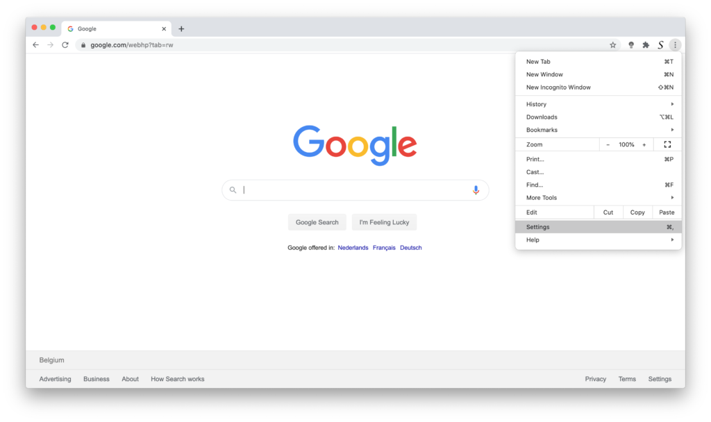 How to remove a theme from Chrome. That from the Chrome menu to open the Settings menu item.