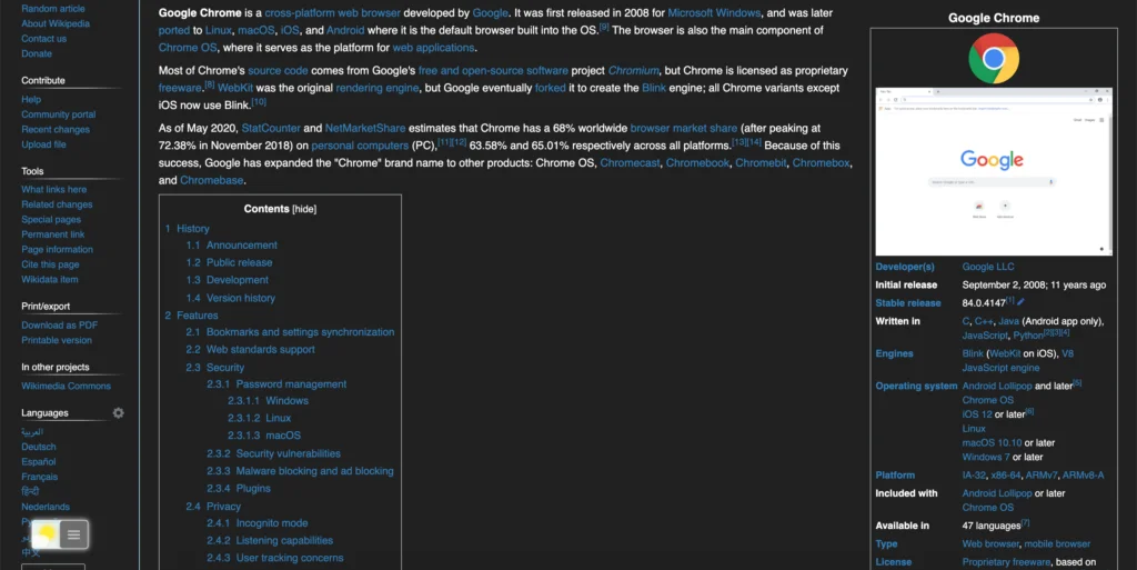 Is there a Night Mode for Chrome that is FREE (0$) and Easy?