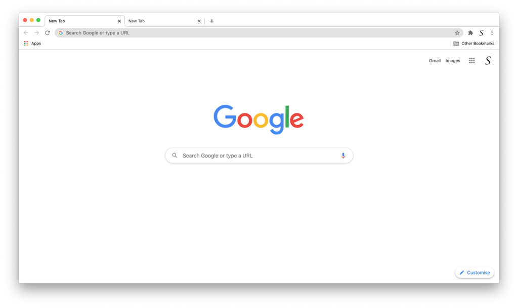 Light Google Chrome Theme