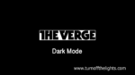 Get The Verge in Dark Mode