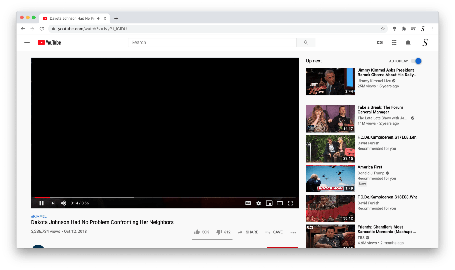 Why a 1 black box below the YouTube player? Easy fix!