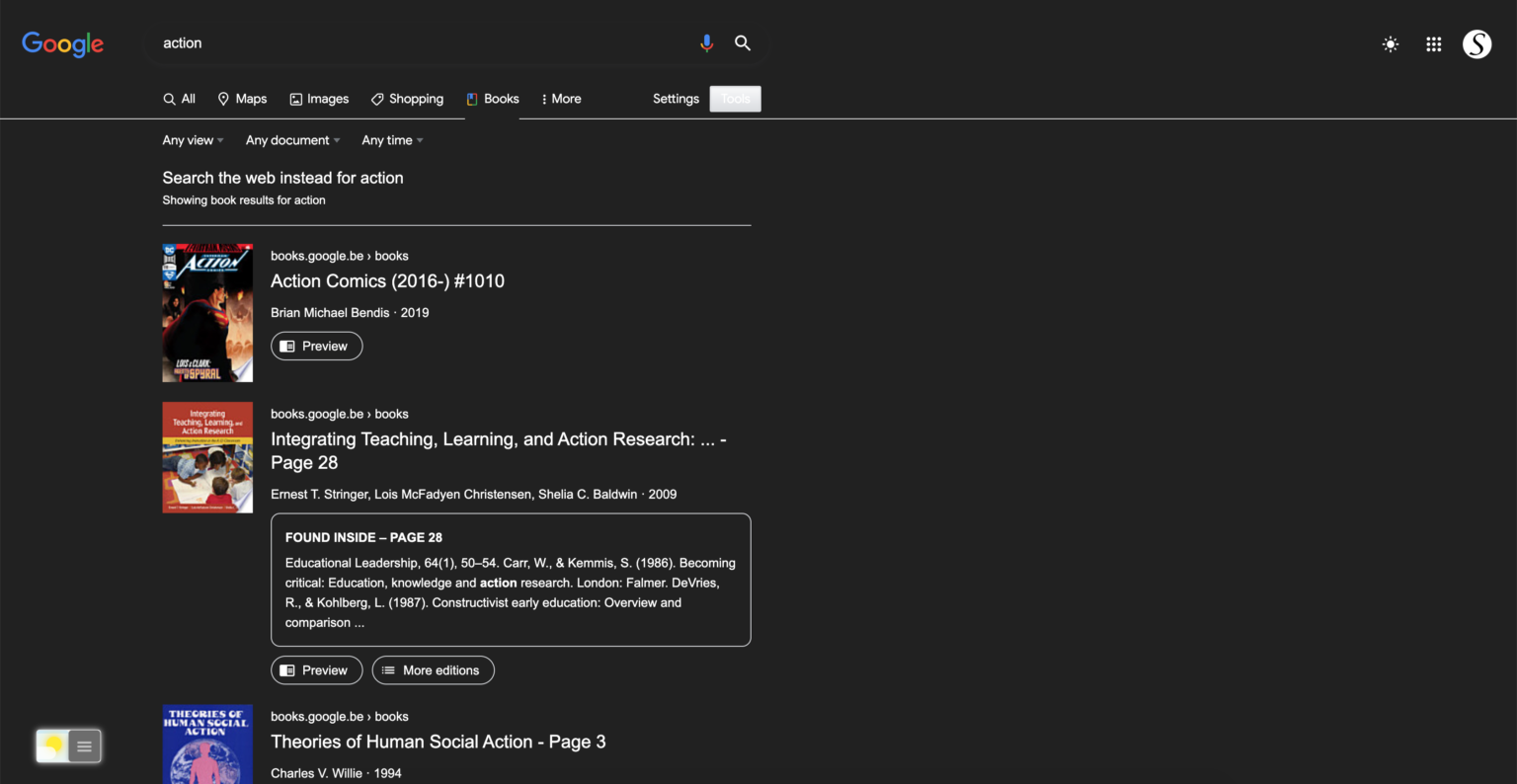 How to enable Google Books Dark Mode in 3 easy steps?