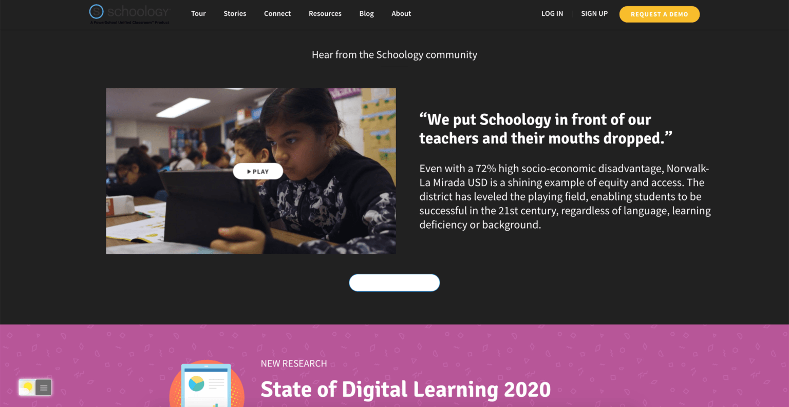 Enable Schoology Dark Mode in 3 east steps [StepbyStep]