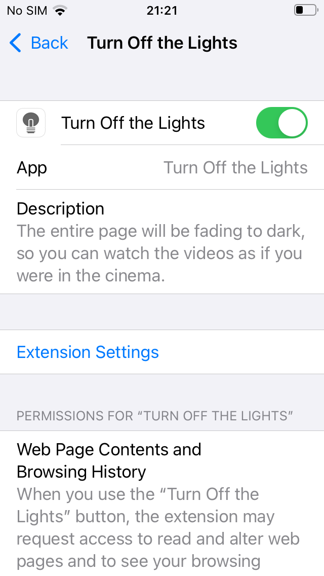 change safari to light mode iphone