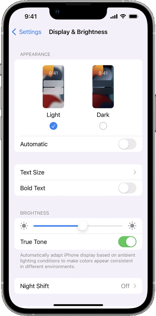 Dark mode tips - Enable iOS Dark Mode appearance