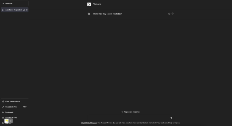 chat gpt 4 dark mode